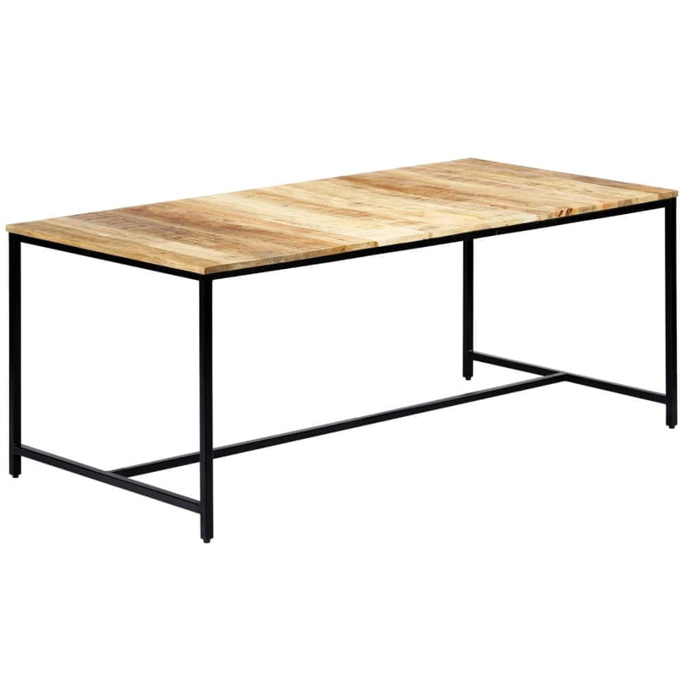 Petromila vidaXL Jedálenský stôl 180x90x75 cm masívne mangovníkové drevo